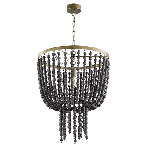 Cyan Design Hammock Pendant, Tinted Raw Iron