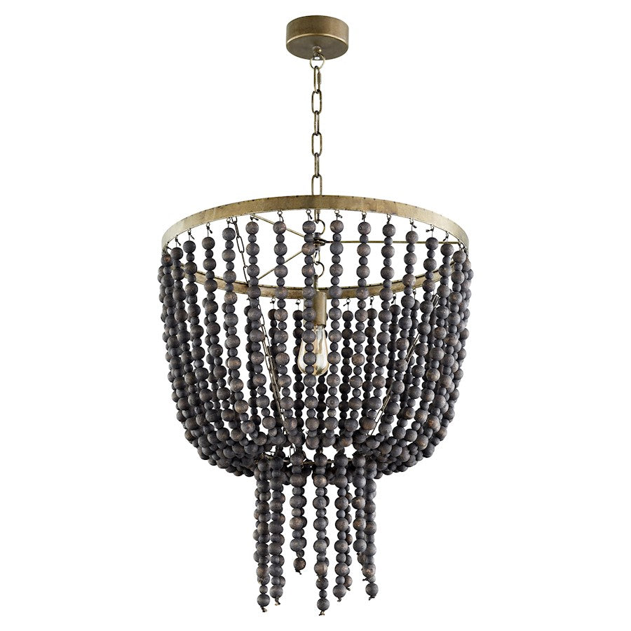 Cyan Design Hammock Pendant, Tinted Raw Iron