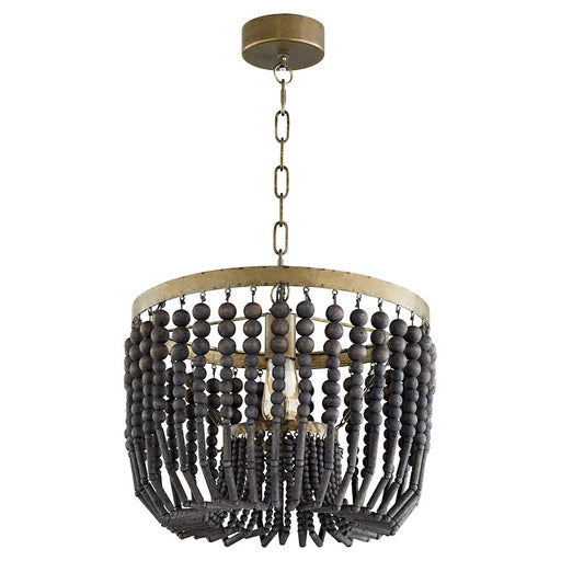 Cyan Design Estrella Pendant, Tinted Raw Iron