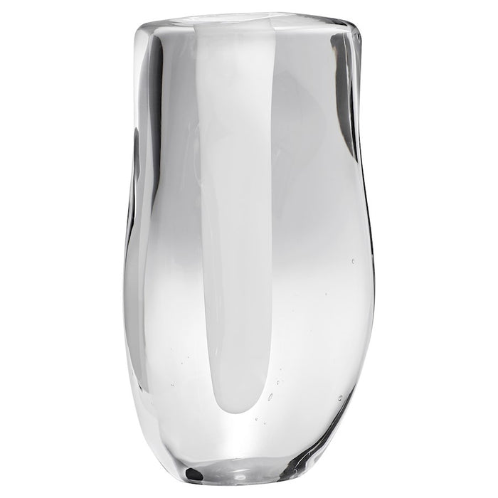 Cyan Design Inverted Oppulence Vase, Clear
