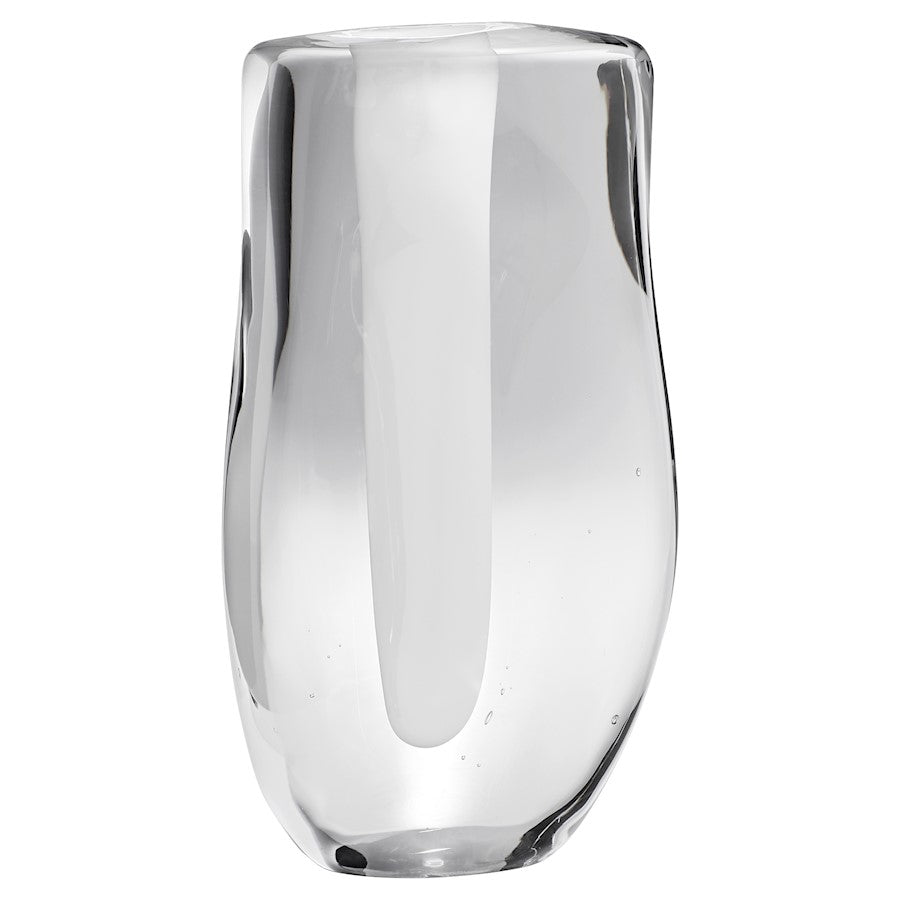 Cyan Design Inverted Oppulence Vase, Clear