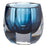 Cyan Design Small Azure Oppulence Vase, Blue/Clear
