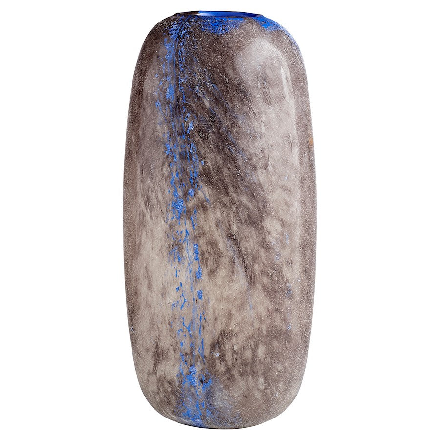 Cyan Design Large Bluesposion Vase, Black/Blue