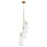 Cyan Design Trident Pendant, Aged Brass