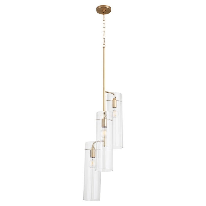Cyan Design Trident Pendant, Aged Brass