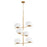 Cyan Design Large Pod Chandelier, Aged Brass