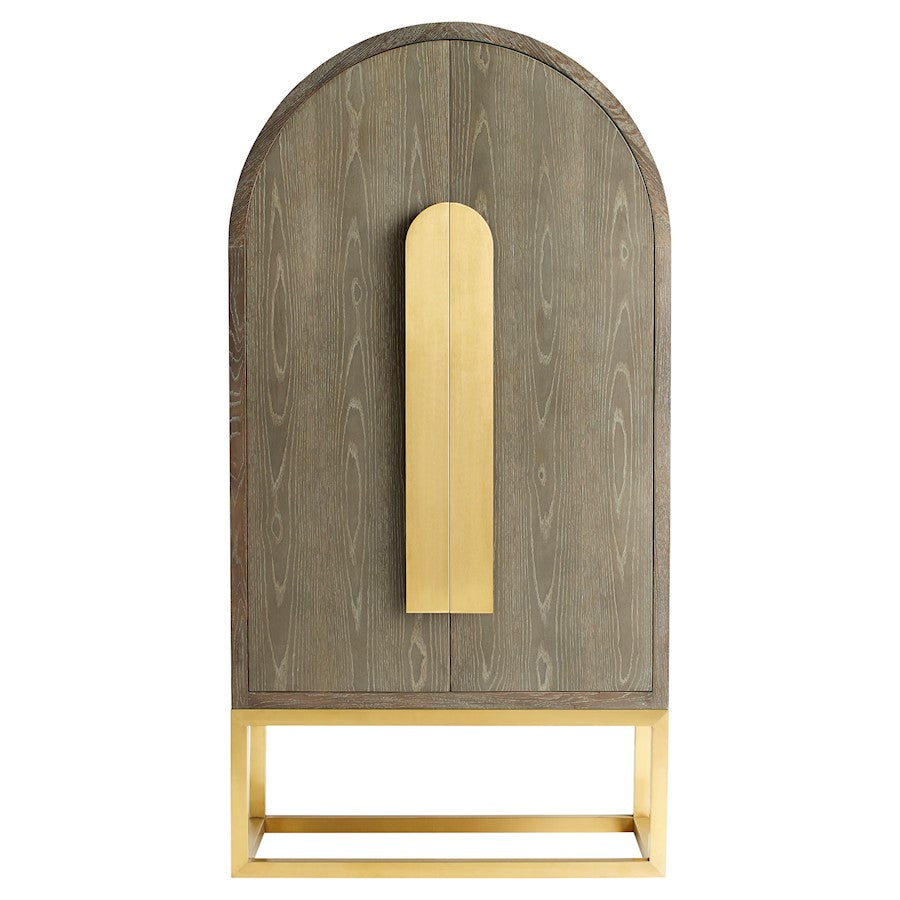 Cyan Design Narnia Ash Cabinet, Weathered Grey