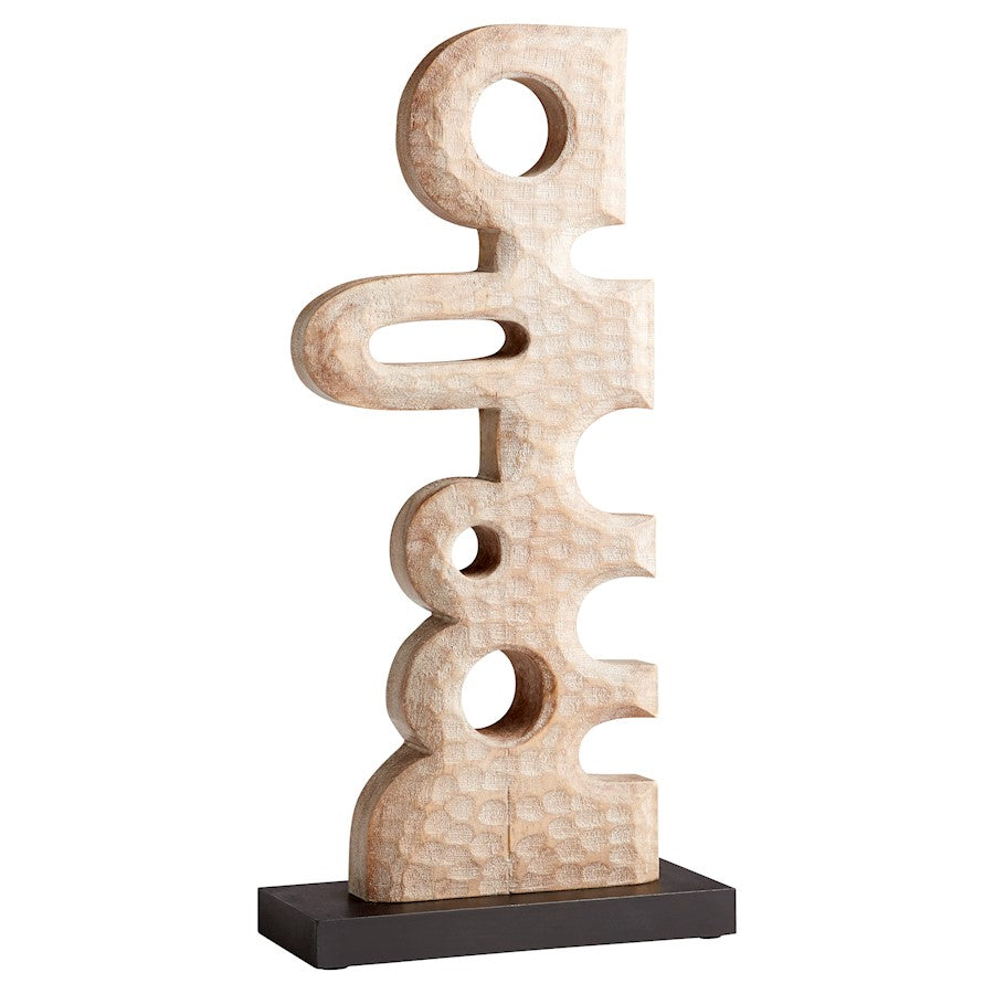 Cyan Design Zulu Sculpture #2, Weathered Grey