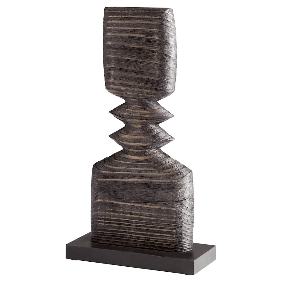 Cyan Design Dark Square Sculpture, Black