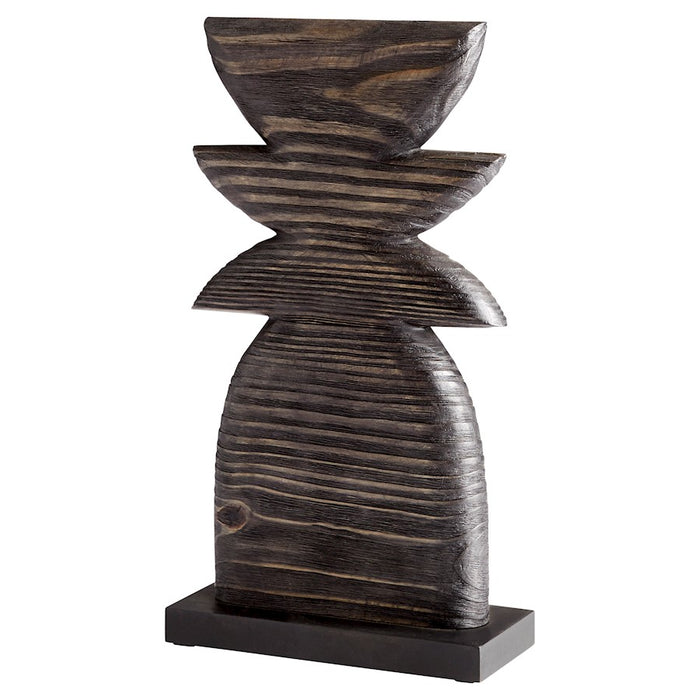 Cyan Design Dark Crescent Sculpture, Black