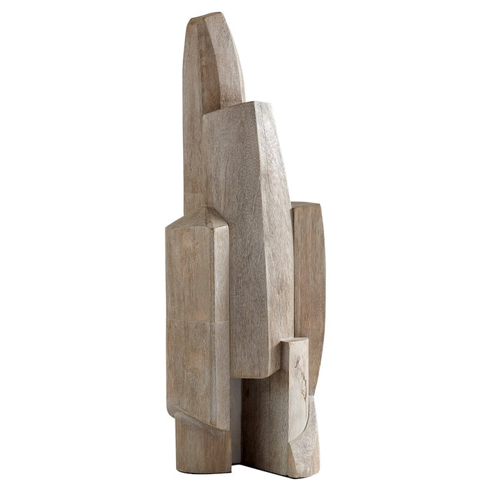 Cyan Design Medium Tranquility Sculpture, Weathered Grey