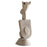 Cyan Design Medium Protector Sculpture, Weathered Grey
