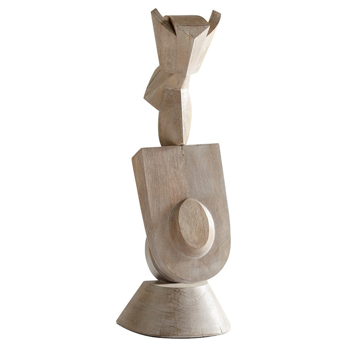 Cyan Design Large Protector Sculpture, Weathered Grey