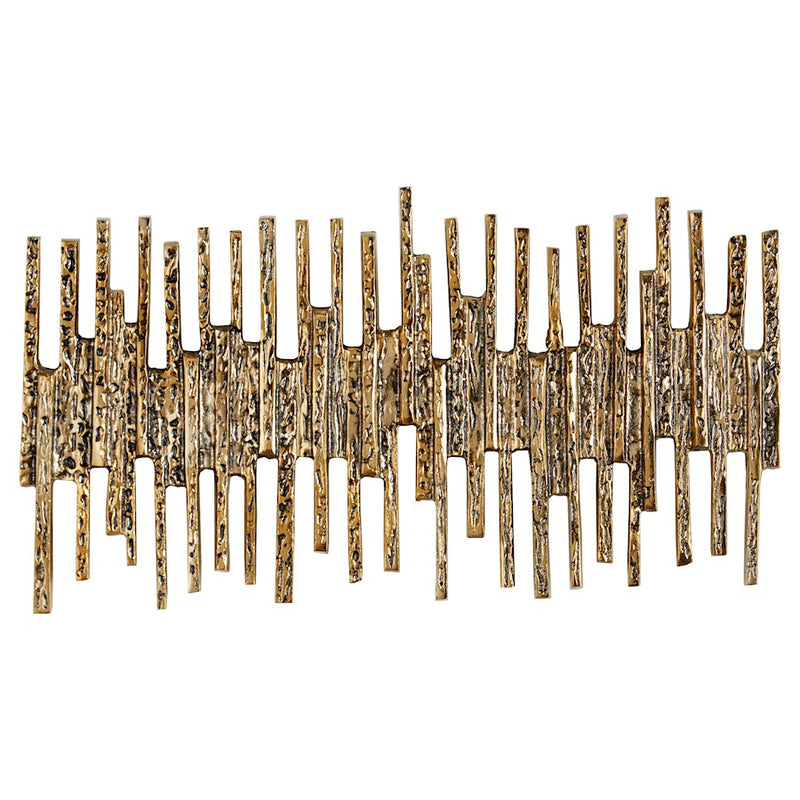 Cyan Design Small Ledger Wall Decor, Antique Brass