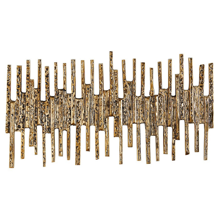 Cyan Design Small Ledger Wall Decor, Antique Brass