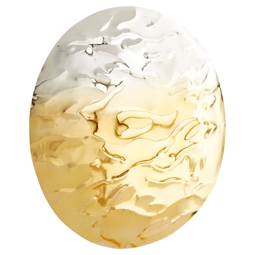 Cyan Design Large Ripple Wall Decor, Silver/Gold