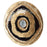 Cyan Design Large Skipping Rocks WL Deco, Gold/Black