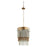 Cyan Design New World Pendant, Silver/Bronze