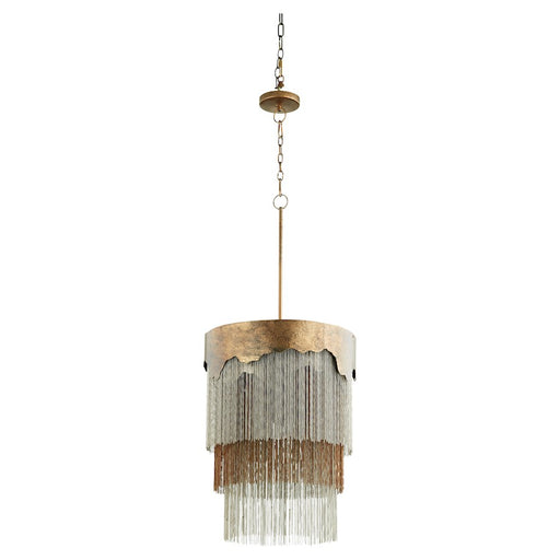 Cyan Design New World Pendant, Silver/Bronze