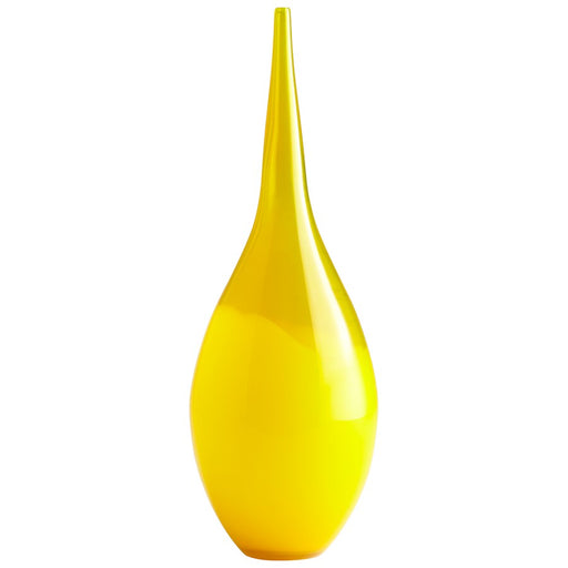 Cyan Design Large Moonbeam Vase, Yellow