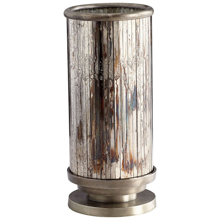 Cyan Design Large Kensington Vase, Nickel