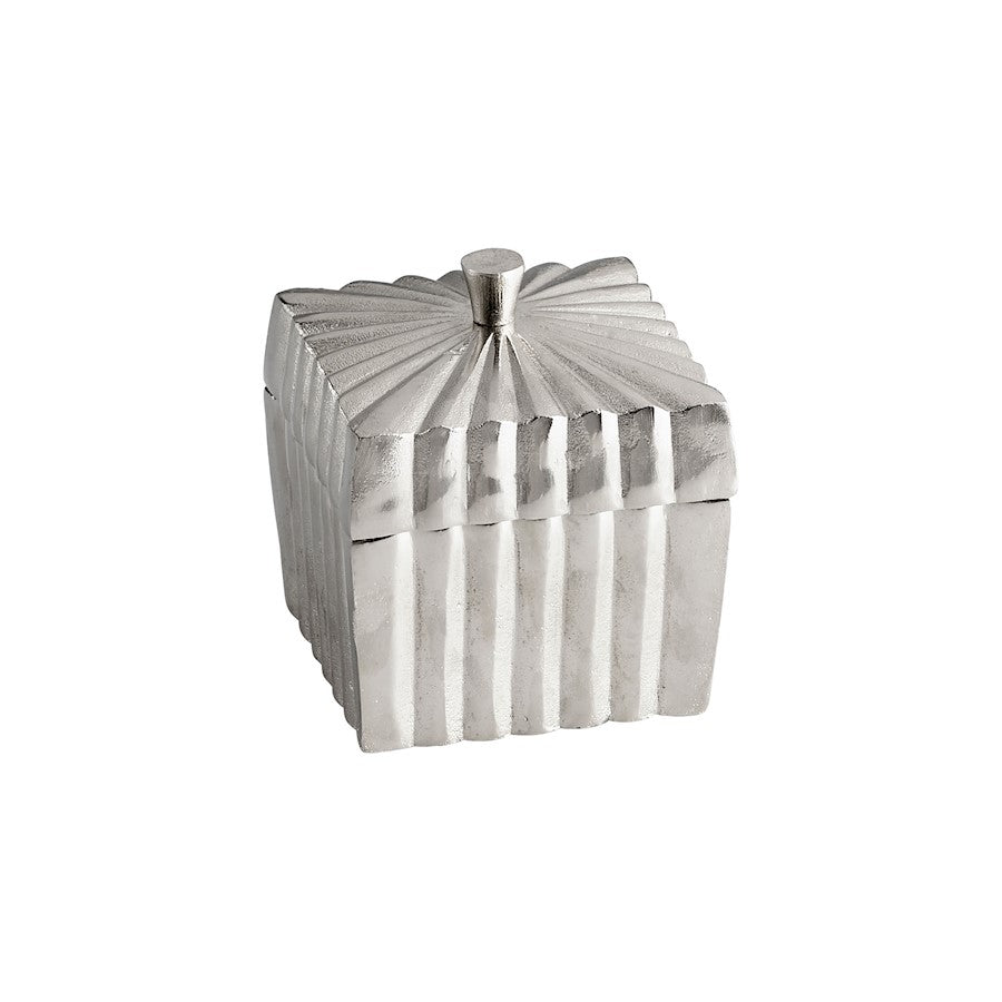 Cyan Design Small Buckingham Container, Silver