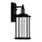 CWI Lighting Greenwood 13"H Outdoor Wall Light, Black/Clear - 0407W7-1-101