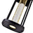 CWI Lighting Greenwood 17"H Outdoor Wall Light, Black/Clear