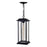 CWI Lighting Blackbridge 1 Light Outdoor Pendant, Black/Clear - 0409P6-1-101