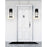 CWI Blackbridge 1 Light 16"H Outdoor Wall Light, Black/Clear