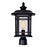 CWI Blackburn 1 Light Outdoor Lantern Head, Black/Seedy