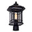 CWI Blackburn 1 Light Outdoor Lantern Head, Black/Seedy