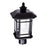 CWI Blackburn 1 Light Outdoor Lantern Head, Black/Seedy