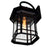 CWI Lighting Blackburn 1 Light Outdoor Wall Light, Black/Seedy