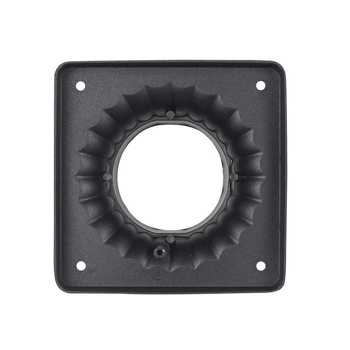 CWI Lighting Granville Pier Mount Base, Black