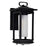 CWI Lighting Granville 1 Light Outdoor Wall Light, Black/Frosted