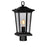 CWI Lighting Leawood 1 Light Outdoor Lantern Head, Black/Clear - 0413PT8-1-101