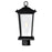 CWI Lighting Leawood 1 Light Outdoor Lantern Head, Black/Clear