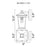 CWI Leawood 1 Light 12"H Outdoor Wall Light, Black/Clear