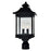 CWI Cleveland 2 Light Outdoor Lantern Head, Black/Clear - 0416PT9-2-101