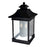CWI Lighting Cleveland 2-Lt 9" Outdoor Wall Light, Black/Clear