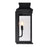 CWI Lighting Milford 2 Light 18"H Outdoor Wall Light, Black/Seedy