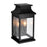 CWI Lighting Milford 2 Light 14"H Outdoor Wall Light, Black/Seedy - 0418W7S-2