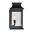CWI Lighting Milford 2 Light 14"H Outdoor Wall Light, Black/Seedy
