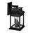 CWI Lighting Milford 3 Light 16"H Outdoor Wall Light, Black/Seedy