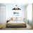 CWI Rolin 12 Light Down Chandelier, Matte Black/Satin Gold