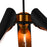 CWI Lighting Amar 3 Light Chandelier, Matte Black