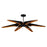 CWI Lighting Amar 6 Light Chandelier, Matte Black