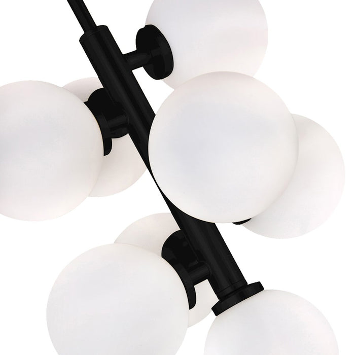CWI Lighting Arya 8 Light Pendant, Black