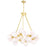 CWI Lighting Arya 25 Light Chandelier, Satin Gold - 1020P26-25-602